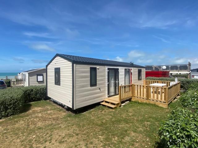 Chalet Bord De Mer Gouville-sur-Mer ภายนอก รูปภาพ